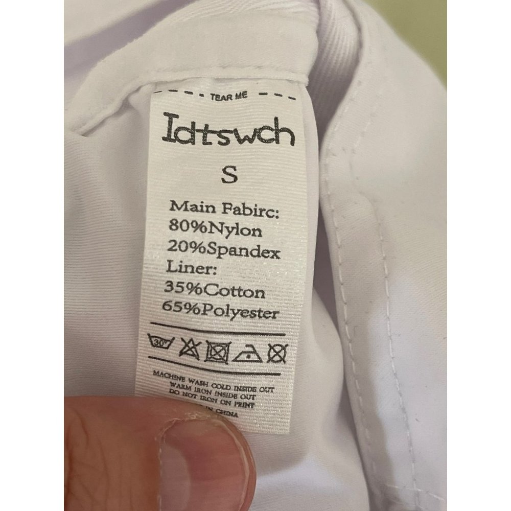 Idtswch White Mesh Back Sport Bra - Picture 11 of 11